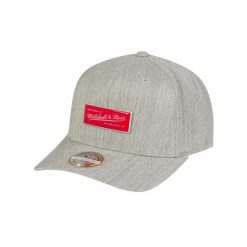 Czapka Mitchell & Ness signal 110. Szare czapki męskie Mitchell & Ness, bez wzorów, sportowe. Za 198.50 zł.