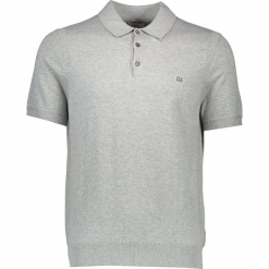 Koszulka polo w kolorze szarym. Szare koszulki polo męskie Ben Sherman, z haftami, z bawełny, polo. W wyprzedaży za 130.95 zł.