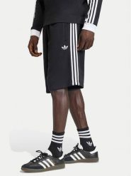 Adidas Szorty sportowe 3-Stripes KE3566 Czarny Regular Fit. Czarne szorty sportowe męskie ADIDAS, bez wzorów, z bawełny, sportowe. Za 179.99 zł.