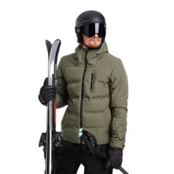 Kurtka narciarska Protest Superior. Zielone kurtki narciarskie i snowboardowe męskie Protest, na zimę, m, bez wzorów, bez kaptura, narciarskie. Za 820.50 zł.