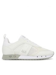 EA7 Emporio Armani Sneakersy 7X000334 AF18610 MZ024 Biały. Białe buty sportowe na co dzień męskie EA7 Emporio Armani, m, bez wzorów, ze skóry, bez ramiączek, bez kaptura. Za 689.99 zł.