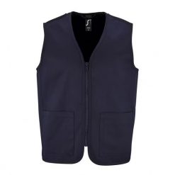 Kurtka Wallace Dla Dorosłych Unisex. Niebieskie kurtki męskie SOL'S, m, bez wzorów, bez ramiączek, bez kaptura. Za 75.99 zł.