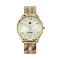 Zegarek Tommy Hilfiger. Żółte zegarki męskie Tommy Hilfiger, złote. Za 529.99 zł.