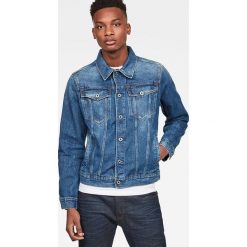 Kurtka dżinsowa "3301" - Slim fit - w kolorze niebieskim. Kurtki męskie marki G-Star. W wyprzedaży za 378.95 zł.