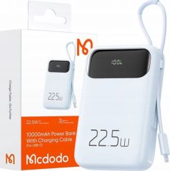Powerbank Mcdodo Power Bank Mcdodo MC-3254 10000mAh, 22.5W, do Light (niebieski). Niebieskie powerbanki Mcdodo. Za 72.05 zł.