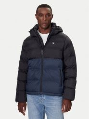 Calvin Klein Jeans Kurtka zimowa LV04RD527G Czarny Regular Fit. Czarne kurtki męskie Calvin Klein Jeans, na zimę, l, bez wzorów, z jeansu, bez ramiączek, bez kaptura. Za 1,099.00 zł.
