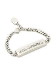 KARL LAGERFELD Bransoletka 226W3942 Srebrny. Szare biżuteria dla mężczyzn KARL LAGERFELD, z tworzywa sztucznego, srebrne. Za 669.99 zł.