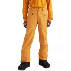 Spodnie narciarskie męskie O'Neill Hammer. Żółte spodnie narciarskie i snowboardowe męskie O'Neill, bez wzorów, narciarskie. Za 599.00 zł.