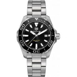 ZEGAREK TAG HEUER AQUARACER WAY111A.BA0928. Czarne zegarki męskie TAG HEUER, z koronki, szklane. Za 6,590.00 zł.