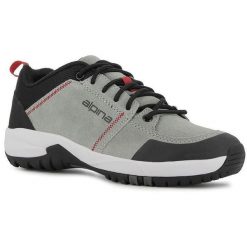 Alpina Opal buty trekkingowe unisex ciemnozielone roz. 41. Czerwone buty zimowe męskie Alpina, bez wzorów, sportowe, bez obcasa, bez zapięcia. Za 305.99 zł.