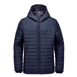 Męska Bluza Z Kapturem Nautilus Full Zip. Niebieskie bluzy nierozpinane męskie STORMTECH, m, bez wzorów, bez ramiączek, z kapturem. Za 372.99 zł.