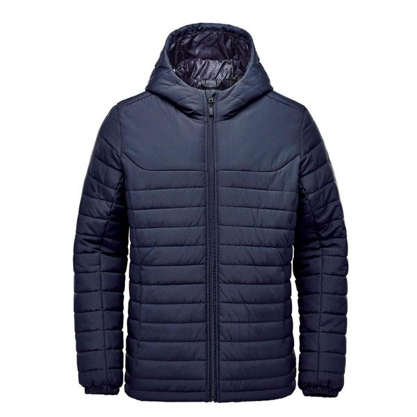 Męska Bluza Z Kapturem Nautilus Full Zip. Niebieskie bluzy nierozpinane męskie STORMTECH, m, bez wzorów, bez ramiączek, z kapturem. Za 394.99 zł.