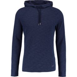 BOSS Orange WUT SLIM FIT Bluza z kapturem dark blue. Bluzy nierozpinane męskie marki BOSS Orange. W wyprzedaży za 399.20 zł.