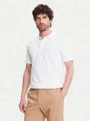 Pierre Cardin Polo C5 21354.2110 Biały Regular Fit. Białe koszulki polo męskie Pierre Cardin, l, bez wzorów, z bawełny, bez kołnierzyka, bez ramiączek. Za 229.99 zł.