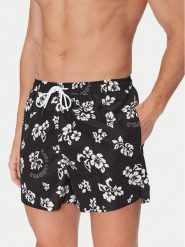 KARL LAGERFELD Szorty kąpielowe A2M46035 Czarny Regular Fit. Czarne kąpielówki męskie KARL LAGERFELD, l, bez wzorów, z syntetyku. Za 259.99 zł.