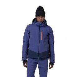 Kurtka narciarska Rossignol Blackside. Niebieskie kurtki narciarskie i snowboardowe męskie Rossignol, na zimę, m, bez wzorów, bez kaptura, narciarskie. W wyprzedaży za 1,936.00 zł.