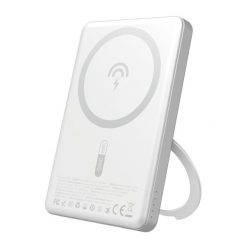 Powerbank Dudao k28s 20w pd 5000mah z magsafe i podstawką. Białe powerbanki Dudao. Za 99.00 zł.