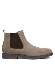 Geox Sztyblety Uomo Claudio U2658A 00022 C1018 Szary. Szare sztyblety męskie Geox, ze skóry, bez obcasa, bez zapięcia. Za 339.99 zł.