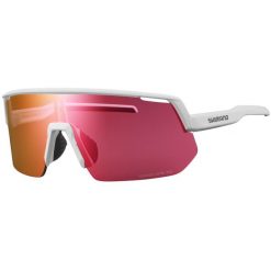 Rowerowe okulary przeciwsłoneczne TECHNIUM 2 L Ridescape Road, białe. Białe okulary przeciwsłoneczne męskie SHIMANO, bez wzorów, sportowe. Za 489.90 zł.