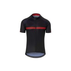 Jersey Giro Chrono Sport. Czarne t-shirty sportowe męskie GIRO, bez wzorów, z jersey, sportowe, bez ramiączek. W wyprzedaży za 246.00 zł.