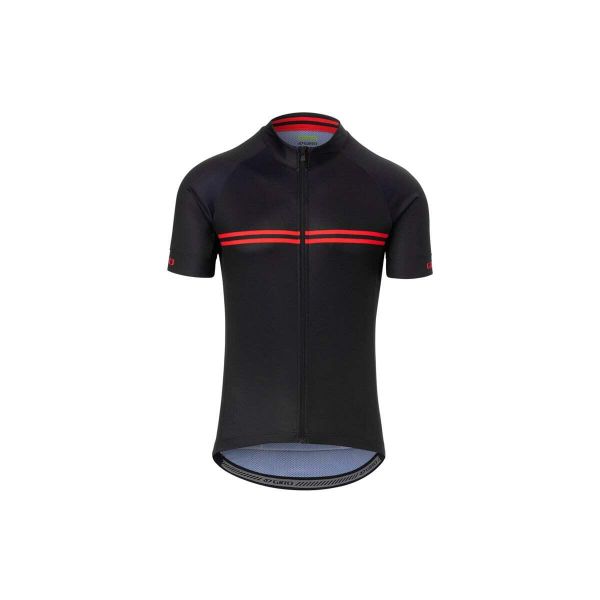 Jersey Giro Chrono Sport. Czarne t-shirty sportowe męskie GIRO, bez wzorów, z jersey, sportowe, bez ramiączek. W wyprzedaży za 222.45 zł.