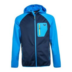Bluza trekkingowa męska Whistler Salen Power Stretch. Niebieskie bluzy nierozpinane męskie Whistler, m, bez wzorów, bez ramiączek, bez kaptura. Za 329.99 zł.