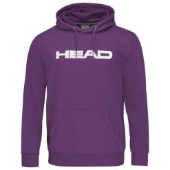 Bluza męska tenisowa Head Club Byron Hoodie Men. Białe bluzy nierozpinane męskie Head, m, bez wzorów, sportowe, bez ramiączek, bez kaptura. Za 160.00 zł.