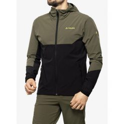 Kurtka softshell męska Vaude Moab Jacket IV. Zielone kurtki softshell męskie Vaude, m, bez wzorów, z softshellu, bez kaptura. Za 365.99 zł.