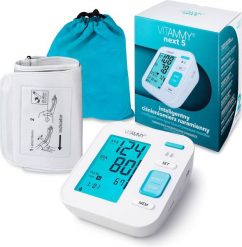 Ciśnieniomierz Vitammy VITAMMY NEXT 5 Ciśnieniomierz naramienny z mankietem 22-40cm o podwyższonym standardzie i funkcją głosową- : Standard. Ciśnieniomierze VITAMMY. Za 121.99 zł.