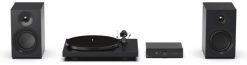 Gramofon Pro-Ject Audio Systems Colorful Audio System E - System Hi-Fi typu all-in-one z gramofonem - Satynowa czerń. Gramofony Pro-Ject Audio Systems. Za 5,859.00 zł.