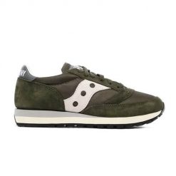 Buty do chodzenia męskie Saucony Jazz 81. Zielone buty trekkingowe męskie Saucony, bez wzorów, z gumy, bez zapięcia, trekkingowe. Za 309.00 zł.