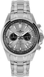 Zegarek Jacques Lemans Zegarek męski Jacques Lemans 1-2117ZA srebrny. Szare zegarki męskie jacques lemans, srebrne. Za 1,196.00 zł.