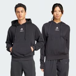 Bluza z kapturem Les Mills Graphic. Czarne bluzy z kapturem męskie ADIDAS, l, bez wzorów, z polaru, z kapturem. W wyprzedaży za 194.35 zł.