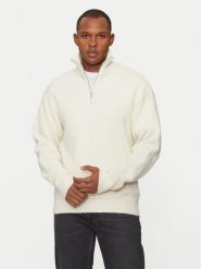Jack & Jones Sweter Ollie 12241817 Écru Relaxed Fit. Kardigany męskie Jack & Jones, m, bez wzorów, z syntetyku, bez ramiączek. Za 109.99 zł.