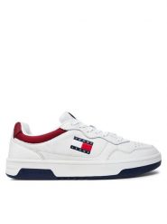 Tommy Jeans Sneakersy (New)Tjm Cupsole Leather Ess EM0EM01443 Biały. Białe buty sportowe na co dzień męskie Tommy Jeans, m, bez wzorów, z jeansu, bez ramiączek, bez kaptura. Za 269.99 zł.