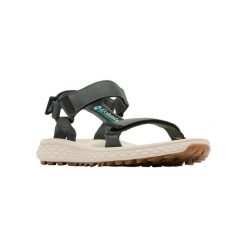 Sandały turystyczne męskie Columbia Men's Konos Globetrot Sandal. Zielone sandały męskie Columbia, z tkaniny, bez zapięcia. Za 207.99 zł.