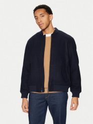 Mustang Kurtka bomber Byron 1015902 Granatowy Regular Fit. Niebieskie kurtki męskie Mustang, l, bez wzorów, z syntetyku, bez ramiączek, bez kaptura. Za 749.99 zł.
