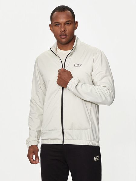 EA7 Emporio Armani Kurtka przejściowa 6DPM85 PJUFZ 1910 Beżowy Regular Fit. Brązowe kurtki męskie EA7 Emporio Armani, m, bez wzorów, z syntetyku, bez ramiączek, bez kaptura. Za 439.99 zł.