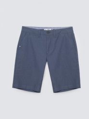 Szorty męskie chinosy niebieskie Rossino 401. Niebieskie szorty męskie Big Star, bez wzorów, z bawełny, eleganckie. Za 159.99 zł.