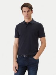 BOSS Polo Pallas 50553564 Granatowy Regular Fit. Niebieskie koszulki polo męskie Boss, m, bez wzorów, z bawełny, bez kołnierzyka, bez ramiączek. Za 499.99 zł.