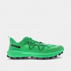 Buty trailowe męskie Inov-8 Mudtalon Zero. Zielone buty do biegania męskie Inov-8, bez wzorów, bez zapięcia, do biegania. Za 392.99 zł.