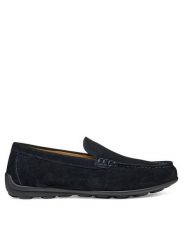 Geox Mokasyny U Spherica Ec16 U55HYA 00022 C4021 Granatowy. Niebieskie mokasyny męskie Geox, ze skóry, bez zapięcia. Za 309.99 zł.