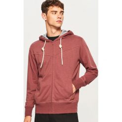 Bluza z kapturem - Bordowy. Bluzy nierozpinane męskie marki Reserved. W wyprzedaży za 39.99 zł.