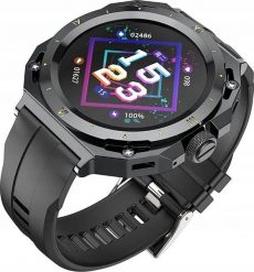Smartwatch Hoco HOCO smartwatch z funkcją rozmowy Y14 czarny. Czarne zegarki smartwatch Hoco. Za 164.76 zł.