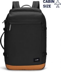 Plecak turystyczny Pacsafe Plecak kabinowy antykradzieżowy Pacsafe Go 44 l - czarny. Czarne plecaki męskie Pacsafe, bez wzorów. Za 527.15 zł.