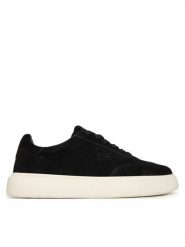 Guess Sneakersy FMFPLA SUE12 Czarny. Czarne buty sportowe na co dzień męskie Guess, m, z aplikacjami, ze skóry, bez ramiączek, bez kaptura. Za 399.99 zł.