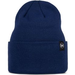 Czapka BUFF KNITTED BEANIE LILON. Niebieskie czapki męskie Buff, bez wzorów, sportowe. W wyprzedaży za 77.94 zł.
