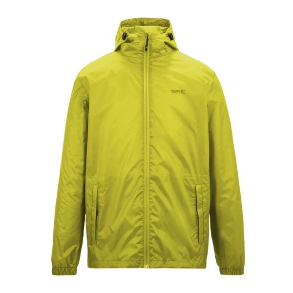 Męska Kurtka Kieszonkowa + Worek Pack It III. Żółte kurtki męskie Regatta, m, bez wzorów, sportowe, bez ramiączek, bez kaptura. Za 159.99 zł.