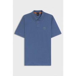 Koszulka polo BOSS Passenger niebieski (50507803-462). Niebieskie koszulki polo męskie Boss, m, bez wzorów, sportowe, bez kołnierzyka, bez ramiączek. Za 279.00 zł.