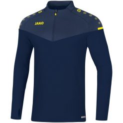 Bluza zapinana na zamek Jako Champ 2.0. Niebieskie bluzy rozpinane męskie Jako, m, bez wzorów, bez ramiączek, bez kaptura. W wyprzedaży za 192.00 zł.